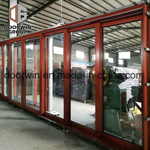 8 Panel Thermal Break Aluminum Sliding Door - China Sliding Door Price, Stack Sliding Doors - Doorwin Group Windows & Doors