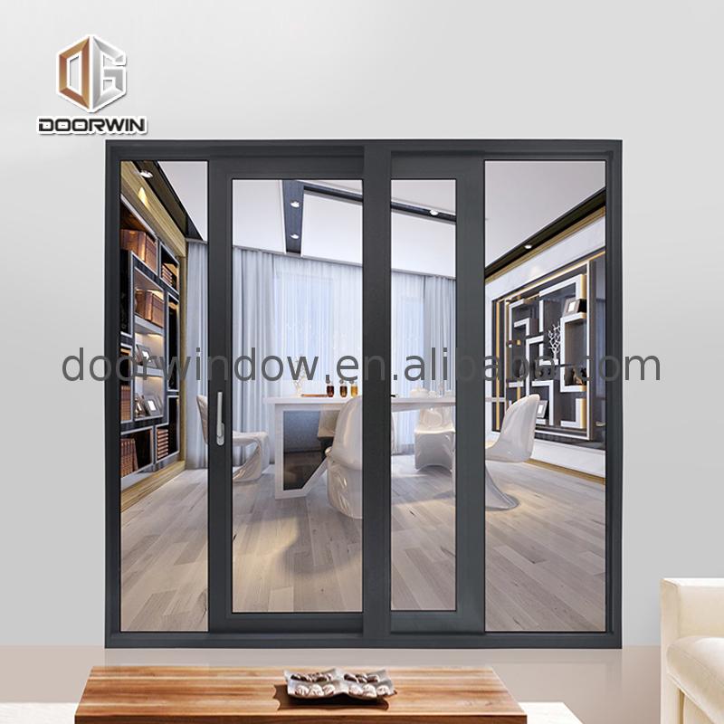 Aluminium profile sliding door 3 doors shower - Doorwin Group Windows & Doors