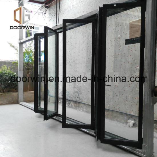 Aluminum Bifold Glass Door for USA Villa - China Wood/Aluminum Bifold Door, Wood/Aluminum Bifolding Door - Doorwin Group Windows & Doors