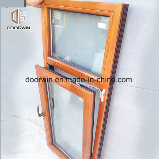 Aluminum Clad Oak Wood Tilt and Turn Window - China Tilt and Turn Window, Casement Window - Doorwin Group Windows & Doors