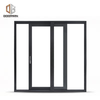 Aluminum frame lift-sliding door fashionable design glass sliding aluminmium doors - Doorwin Group Windows & Doors