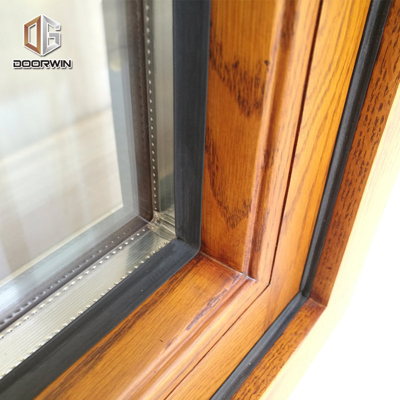 aluminum wood outswing casement window with tempered glass windows style - Doorwin Group Windows & Doors