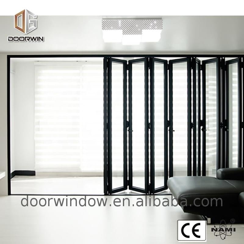 Accordion room dividers door track aluminium profile - Doorwin Group Windows & Doors
