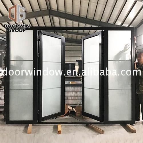 aluminium bathroom glass door by Doorwin on Alibaba - Doorwin Group Windows & Doors