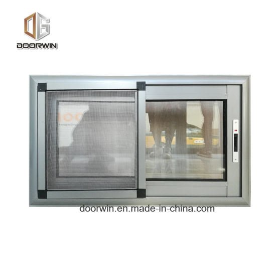 Aluminium Double Glass Sliding Windows - China Sliding Window, Small Bathroom Window - Doorwin Group Windows & Doors