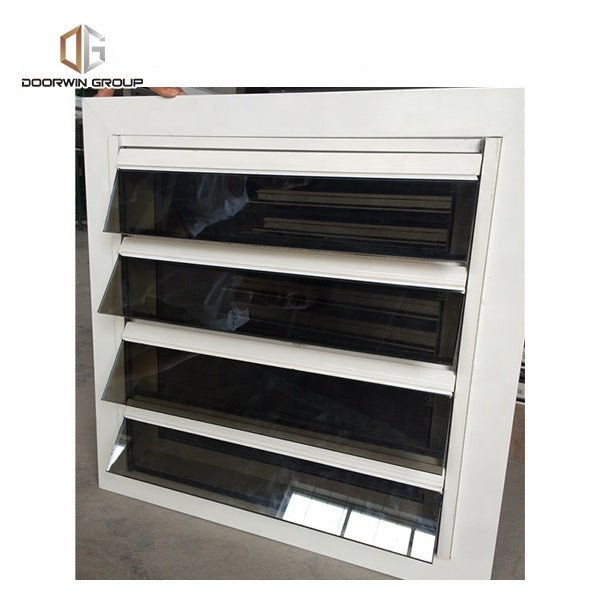 Aluminium frame adjustable louver window blind / aluminum window louver price of glass louver by Doorwin - Doorwin Group Windows & Doors