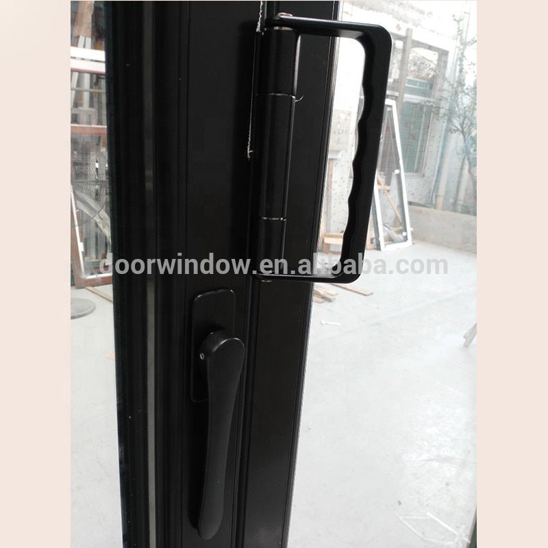 Aluminium frame bi-fold glass doors folding bathtub shower door exterior bifold by Doorwin on Alibaba - Doorwin Group Windows & Doors