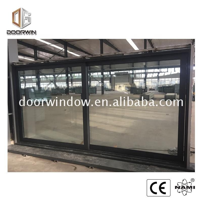 Aluminium frame corner dressing room sliding door with fly screen - Doorwin Group Windows & Doors