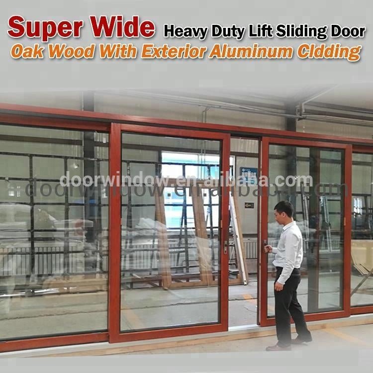 Aluminium framed glass sliding entry doors by Doorwin on Alibaba - Doorwin Group Windows & Doors