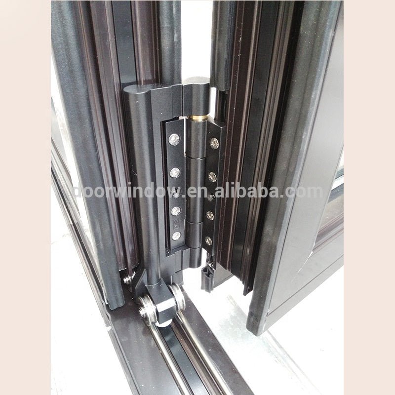 Aluminium glass accordion door folding sliding patio system doors prices by Doorwin on Alibaba - Doorwin Group Windows & Doors