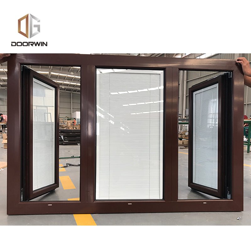 Aluminium louvre with glass blades shutter framed by Doorwin on Alibaba - Doorwin Group Windows & Doors