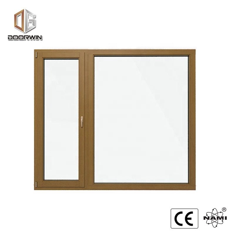 Aluminium monoblock double glass casement doors and windows - Doorwin Group Windows & Doors