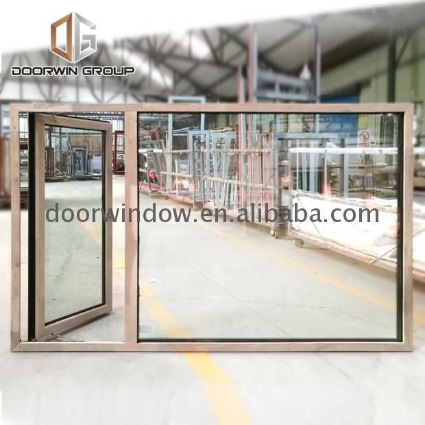 Aluminium monoblock double glass casement doors and windows - Doorwin Group Windows & Doors
