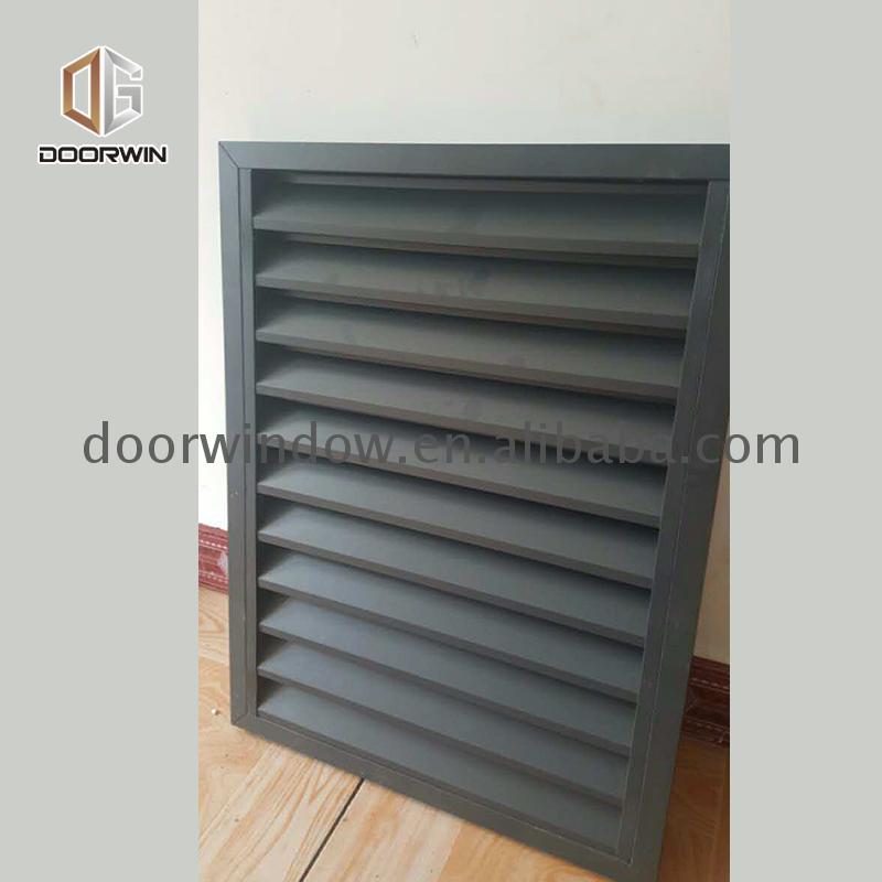 Aluminium security rolling shutters roof louverby Doorwin on Alibaba - Doorwin Group Windows & Doors