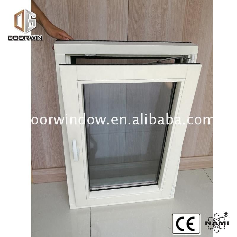 Aluminium window with hinge handle extrusions for by Doorwin on Alibaba - Doorwin Group Windows & Doors