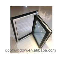 Aluminium windows white powder coating window frame design tilt - Doorwin Group Windows & Doors
