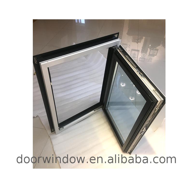 Aluminium windows white powder coating window frame design tilt - Doorwin Group Windows & Doors