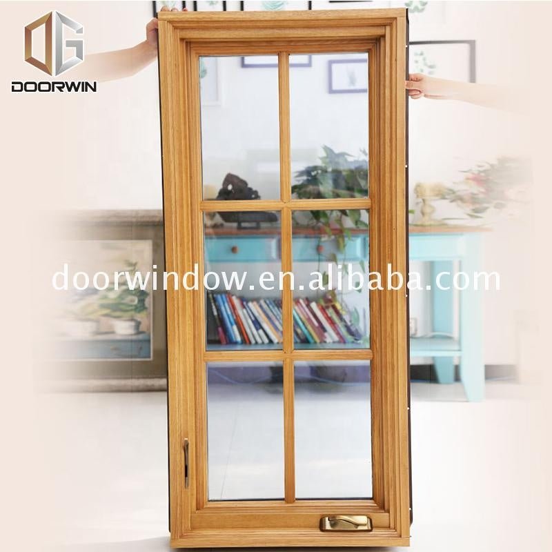 Aluminium wood crank window - Doorwin Group Windows & Doors