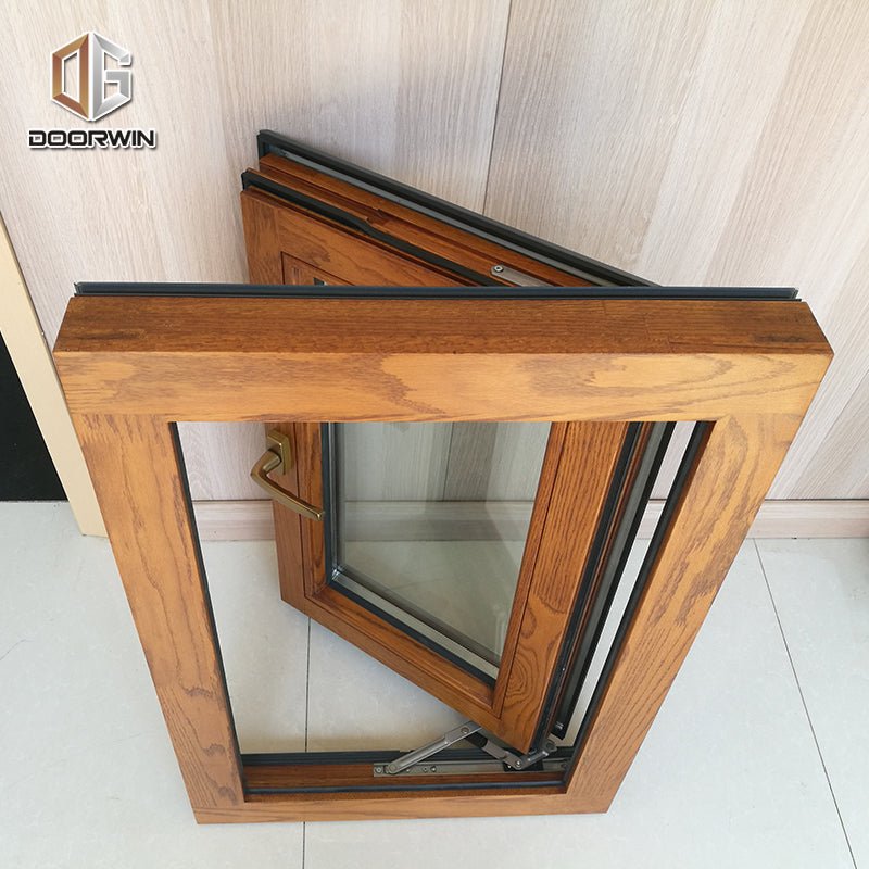 Aluminium wood grain window design thermal break - Doorwin Group Windows & Doors
