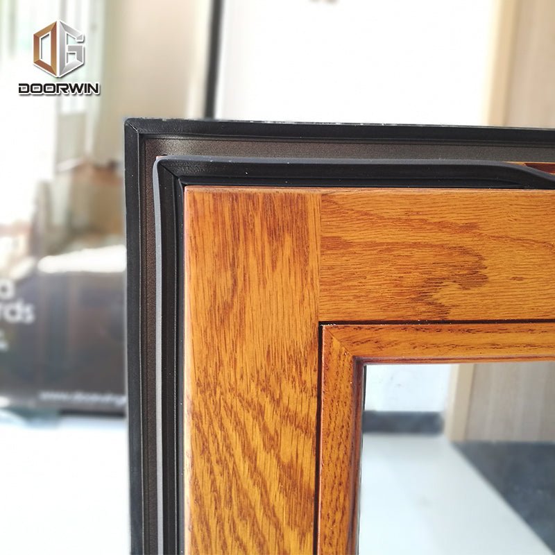 Aluminium wood grain window design thermal break - Doorwin Group Windows & Doors