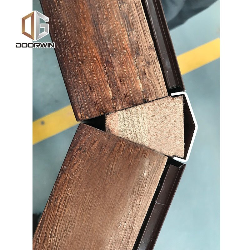 Aluminium wooden bay window for sale by Doorwin on Alibaba - Doorwin Group Windows & Doors
