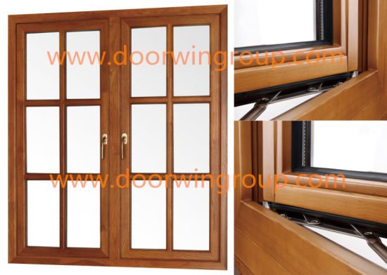 Aluminum Alloy Window German Origin Made Brand Hardware & Accessories, Aluminium Solid Wood Windows for Africa Villas - China Aluminium Window, Wood Window - Doorwin Group Windows & Doors