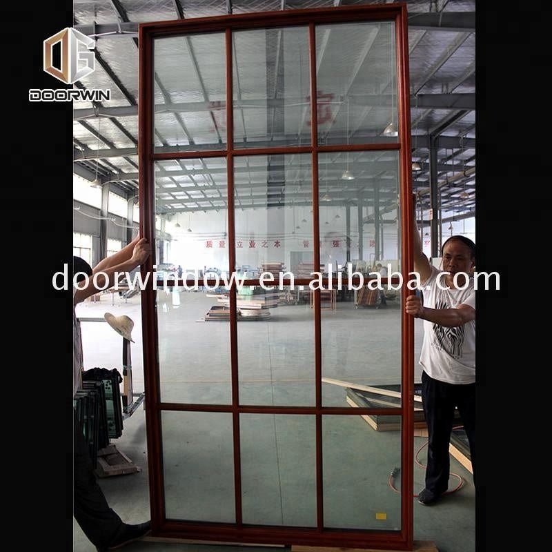 Aluminum casement window hand crank and wooden windows wood doors sash profile price by Doorwin on Alibaba - Doorwin Group Windows & Doors
