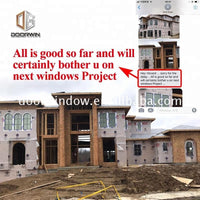 Aluminum casement window hand crank and wooden windows wood doors sash profile price by Doorwin on Alibaba - Doorwin Group Windows & Doors