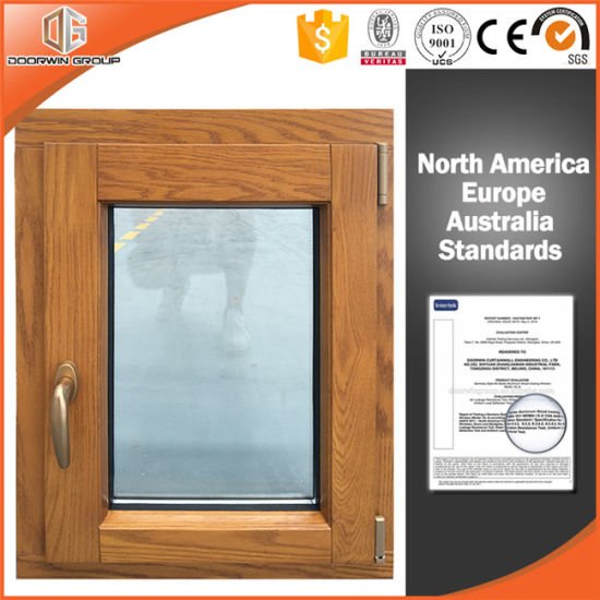 Aluminum Clad Solid Oak Wood Window for Luxury Villa, American Popular Inward Opening Casement Window - China Aluminum Window, Window - Doorwin Group Windows & Doors