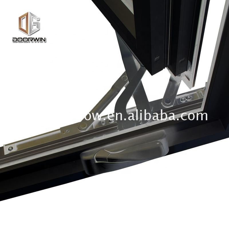 aluminum double glass crank window - Doorwin Group Windows & Doors