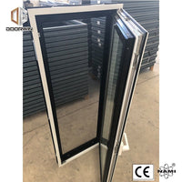 Aluminum double opening sides casement window with mosquito screen - Doorwin Group Windows & Doors