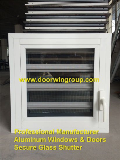 Aluminum Glass Louver Window with Opening Handles - China Aluminum Glass Shutter, Shutter Window - Doorwin Group Windows & Doors