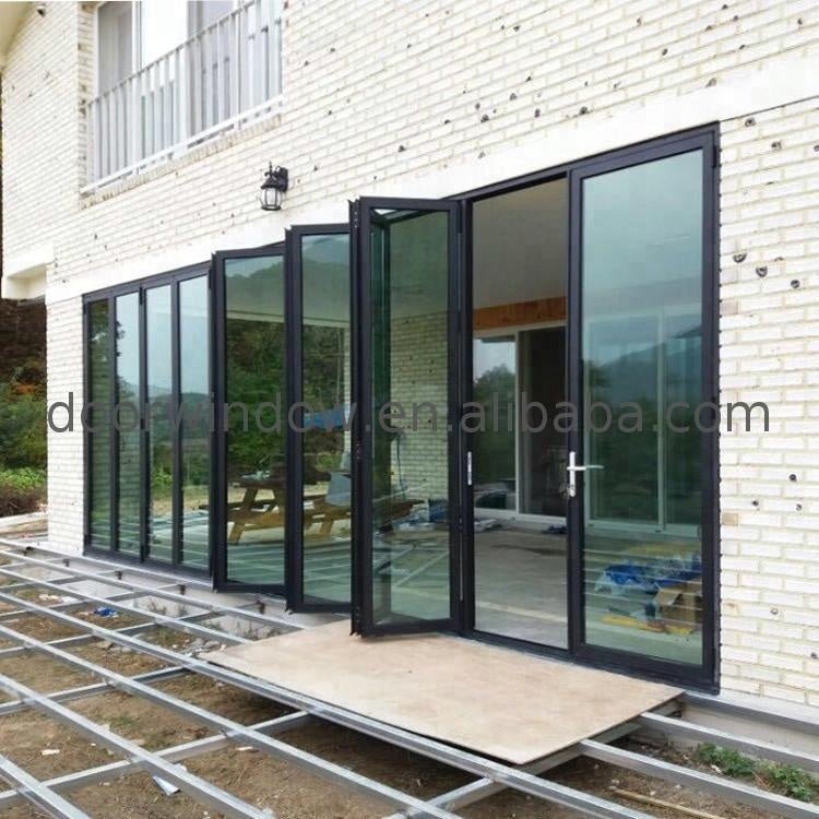 Aluminum outdoor folding door modern iron partition for banquet hall by Doorwin on Alibaba - Doorwin Group Windows & Doors
