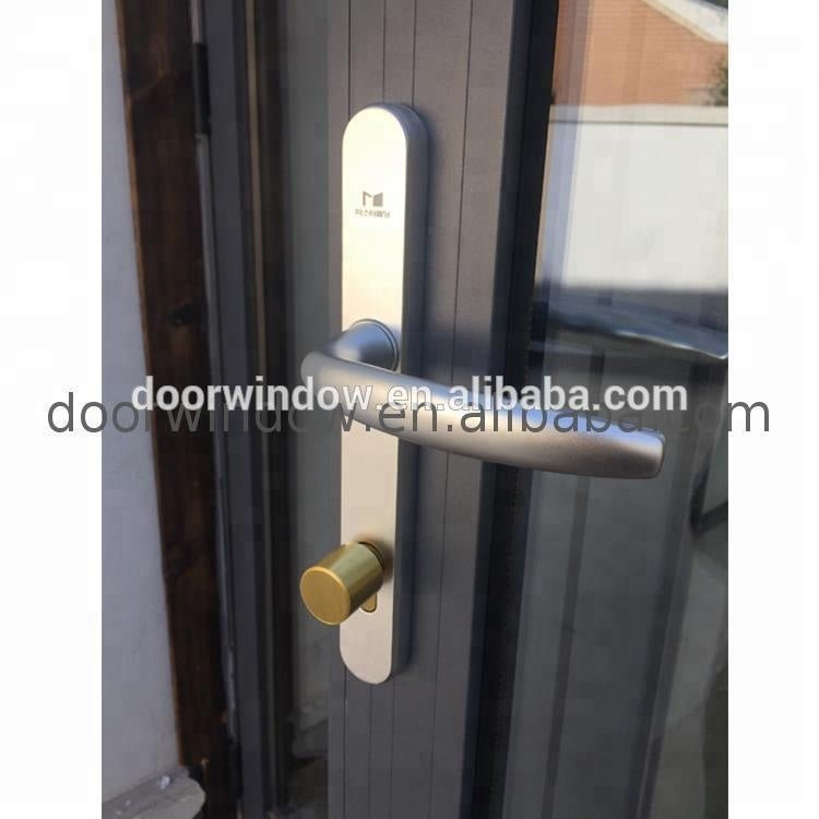 Aluminum profile bifolding door modern folding garage glass doors by Doorwin on Alibaba - Doorwin Group Windows & Doors