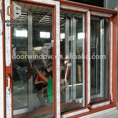 Aluminum sliding thermal break door stacker doors system by Doorwin on Alibaba - Doorwin Group Windows & Doors