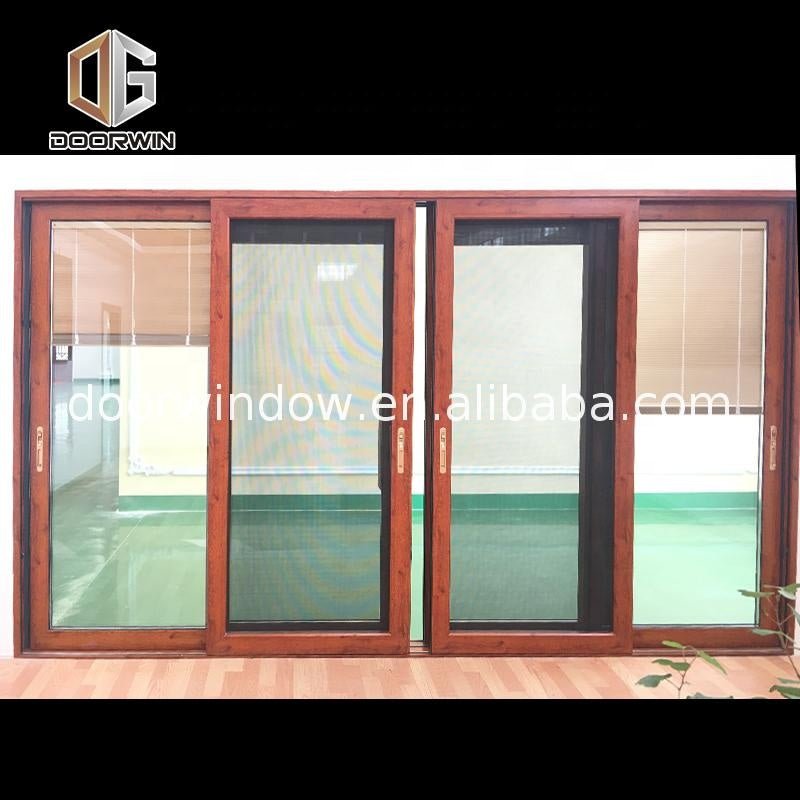 Aluminum sliding windows and doors with triple tempered glass laminated glazing - Doorwin Group Windows & Doors