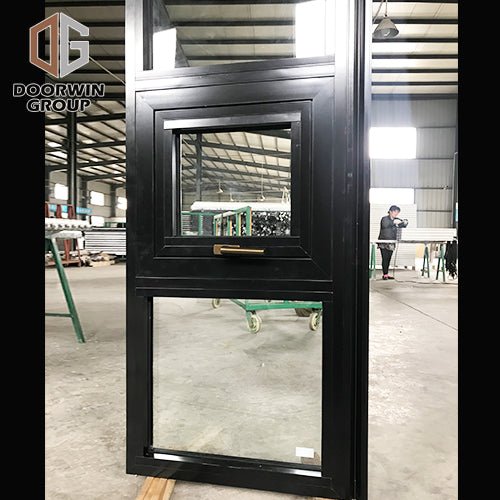 Aluminum window accessories profile casement drawing by Doorwin on Alibaba - Doorwin Group Windows & Doors