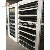 aluminum window secure glass shutter openable plantation louver ventilation grille window by Doorwin - Doorwin Group Windows & Doors