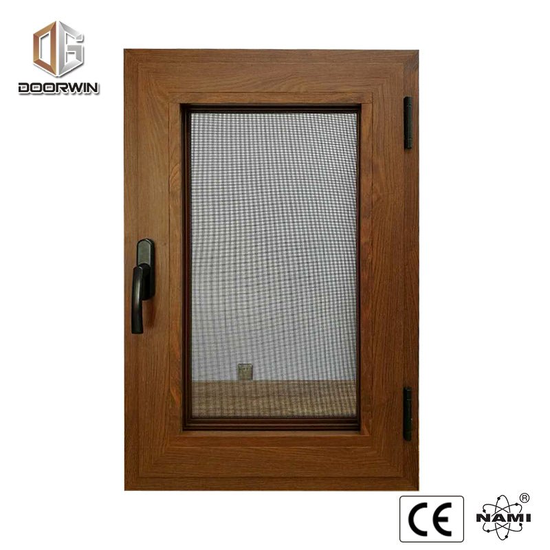 aluminum window with burglar proof screen - Doorwin Group Windows & Doors