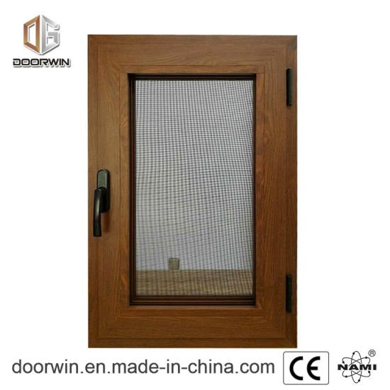 Aluminum Window with Burglar Proof Screen - China Teak Wood Window, Aluminium Balustrade - Doorwin Group Windows & Doors