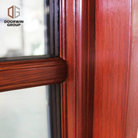 Aluminum Wood Picture Window with Colonial Bars - Doorwin Group Windows & Doors