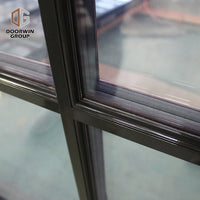 Aluminum Wood Picture Window with Colonial Bars - Doorwin Group Windows & Doors