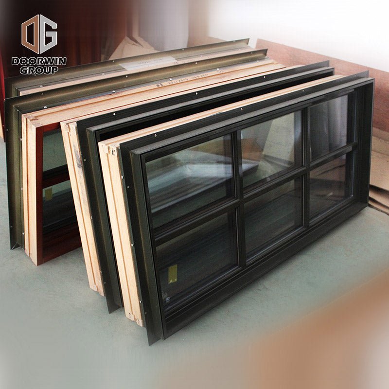 Aluminum Wood Picture Window with Colonial Bars - Doorwin Group Windows & Doors