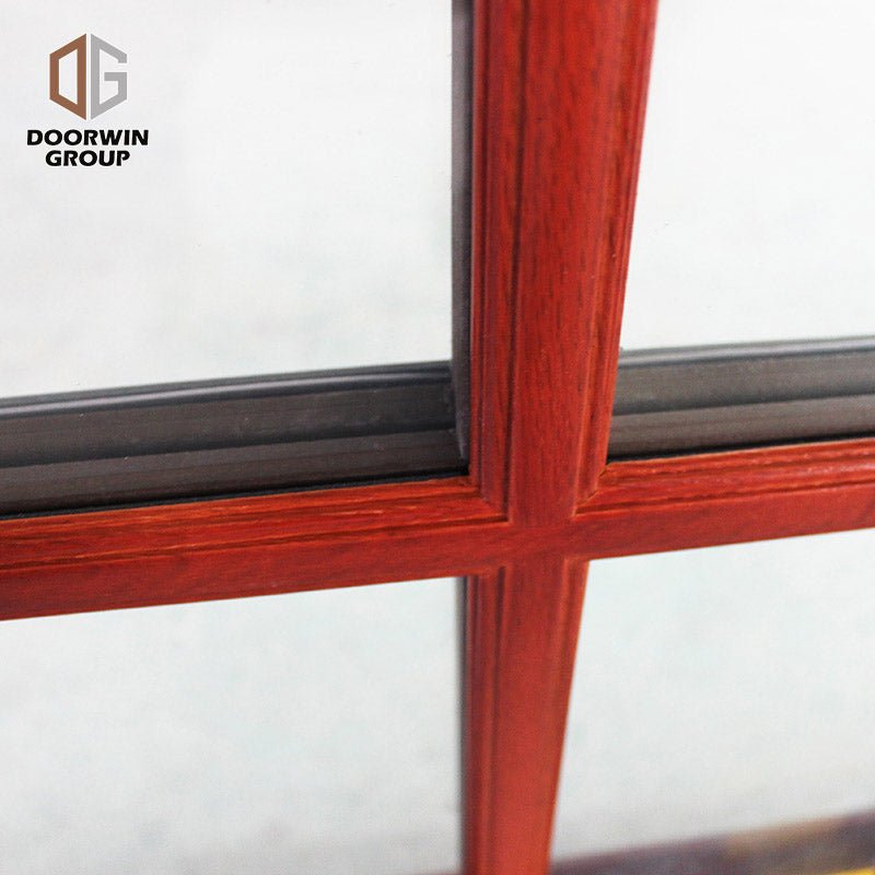 Aluminum Wood Picture Window with Colonial Bars - Doorwin Group Windows & Doors