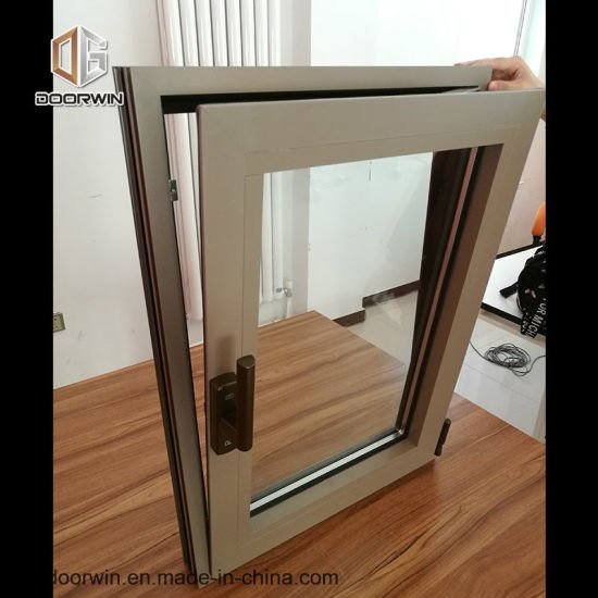 Aluminum Wood Window with Burglar Proof Screen - China Aluminium Balustrade, Aluminium Handrail - Doorwin Group Windows & Doors