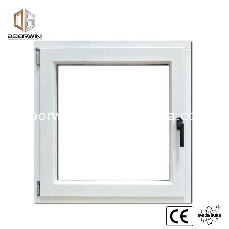 America aluminum wood finish profile white wood window - Doorwin Group Windows & Doors