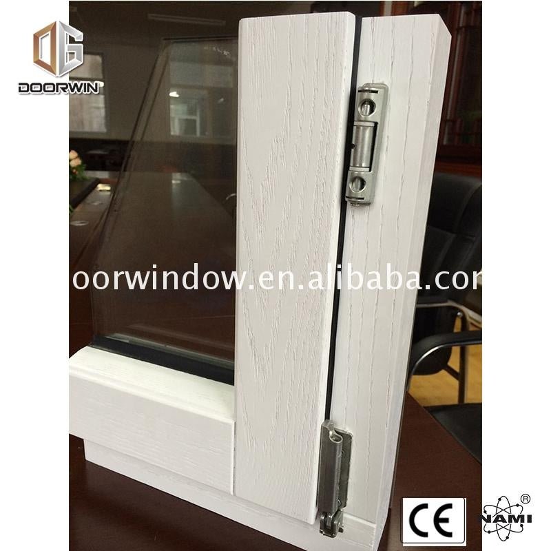America aluminum wood finish profile white wood window - Doorwin Group Windows & Doors