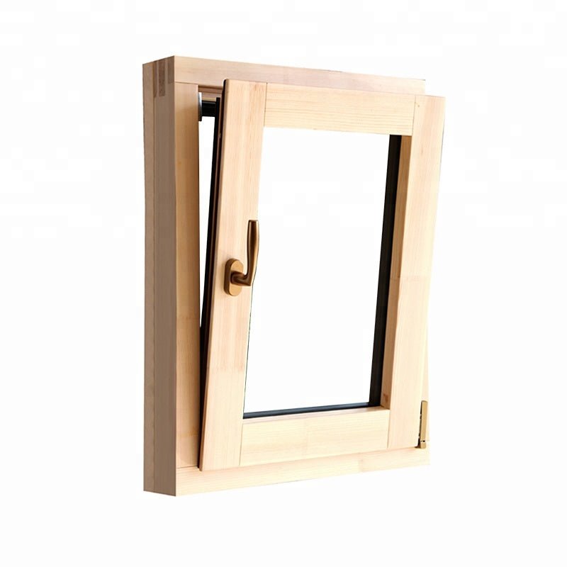 America NAMI Certified 2018 new arrival TEAK wood clad aluminum tilt and turn window for building by Doorwin - Doorwin Group Windows & Doors