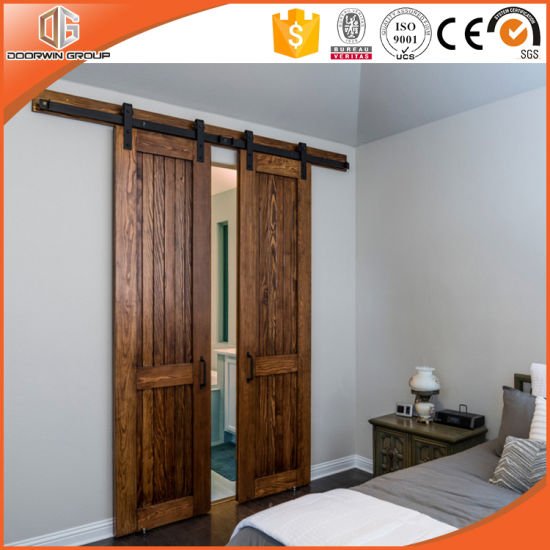 America Style Solid Oak Wood Interior Door - China Barn Door, Wood Door - Doorwin Group Windows & Doors