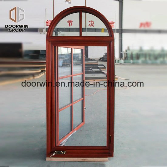 American Aluminum Cladding Oak Wood Crank Window - China Decorative Grill Design, Lowes Window Grids - Doorwin Group Windows & Doors